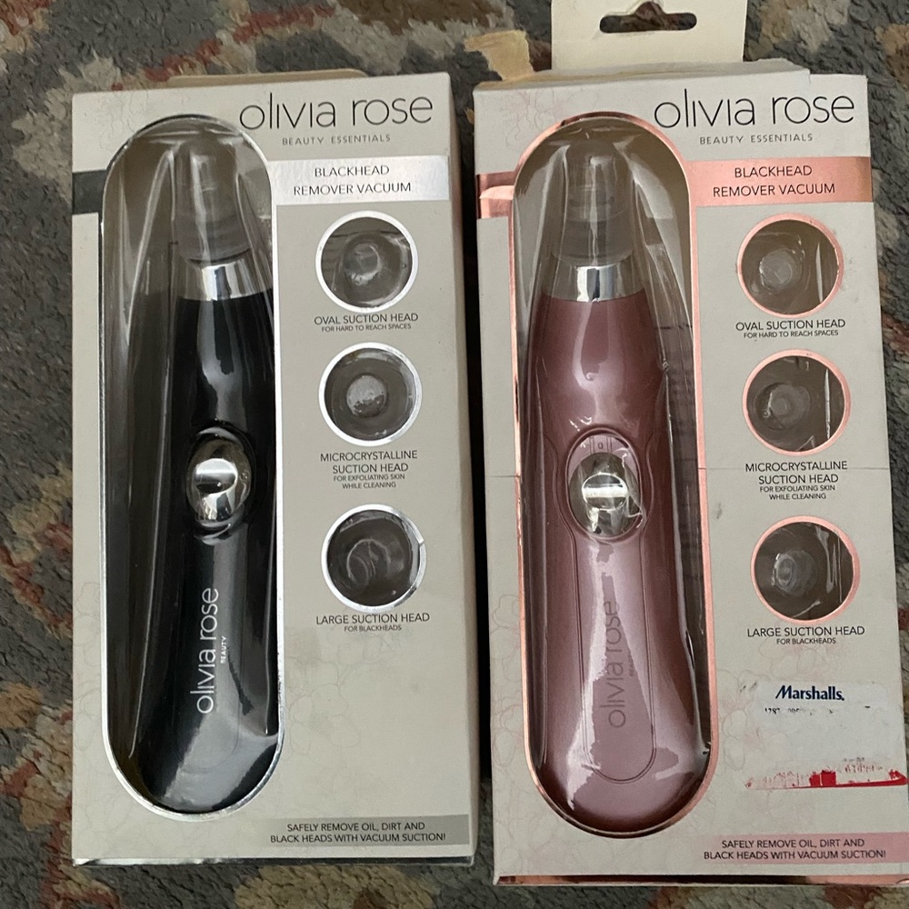 Olivia Rose Blackhead Remover Vacuums